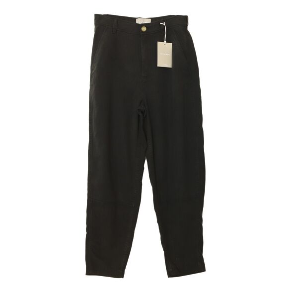 Everlane The Tencel Relaxed Chino Pant 2 Tapered Butter Soft Black NEW Tag B83 - Picture 2 of 7